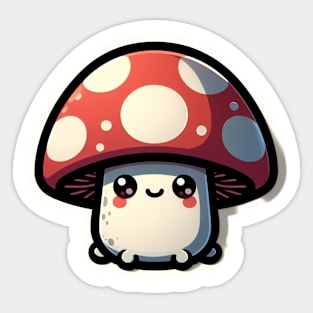 mushrooms sticker Sticker